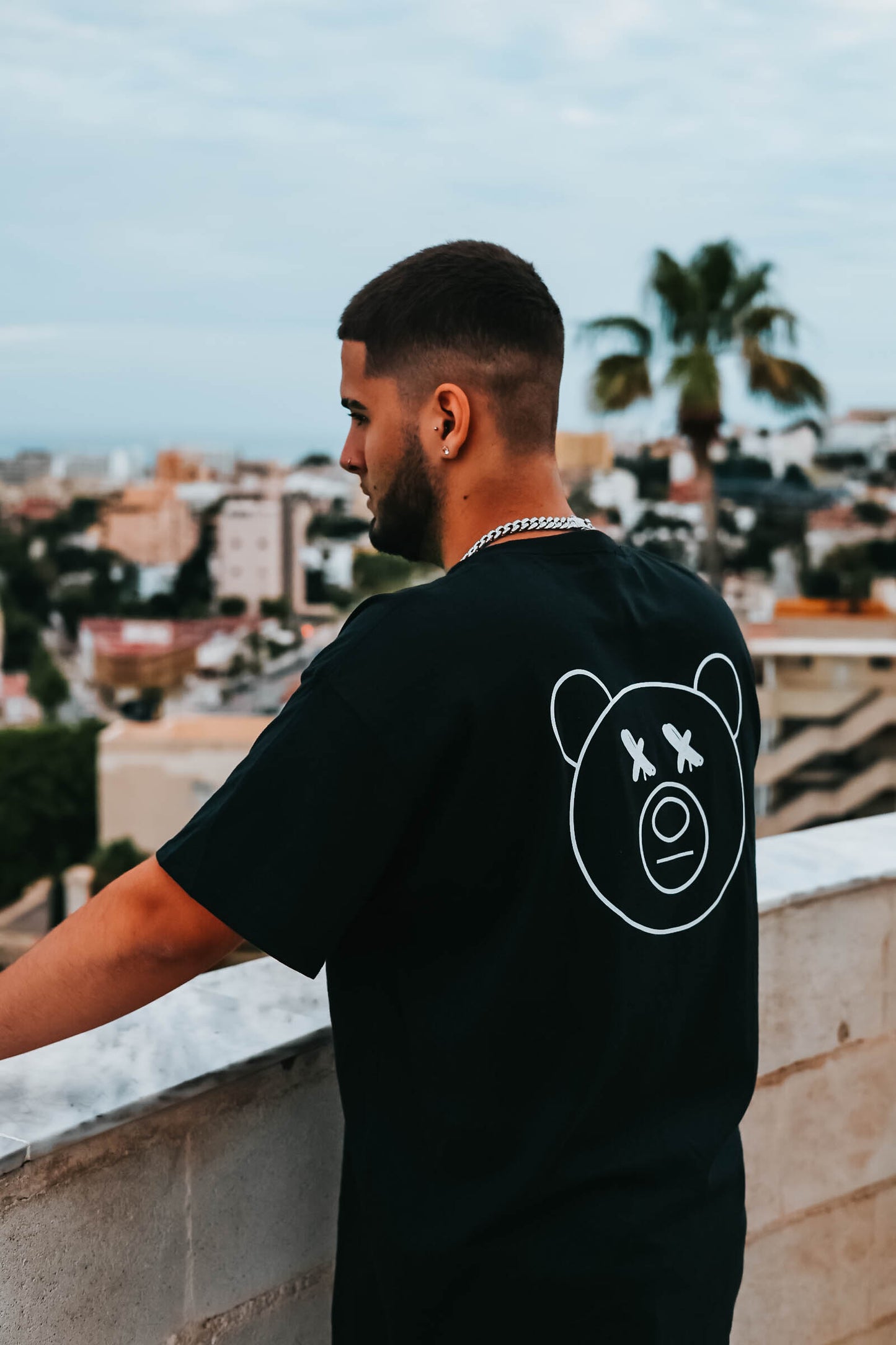 CAMISETA BEARLOGO NEGRA