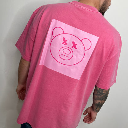 CAMISETA EXTRAOVERSIZE ROSA