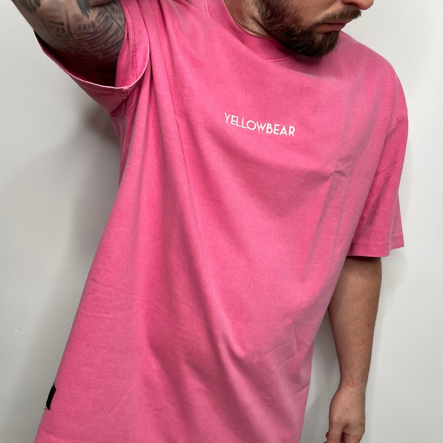 CAMISETA EXTRAOVERSIZE ROSA